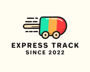 Popsicle Express Delivery  logo design