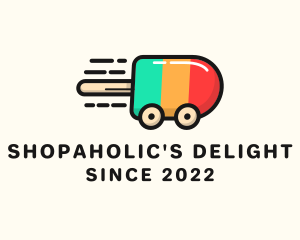 Popsicle Express Delivery  logo design