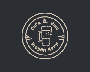 Pub Brewery Bar logo design