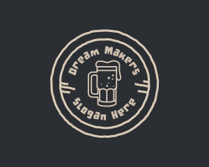 Pub Brewery Bar logo design