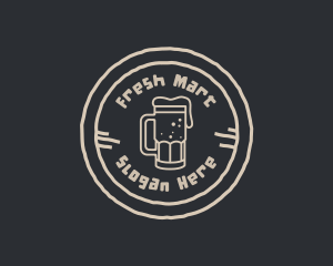 Pub Brewery Bar logo design