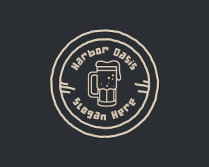 Pub Brewery Bar logo design