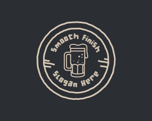 Pub Brewery Bar logo design