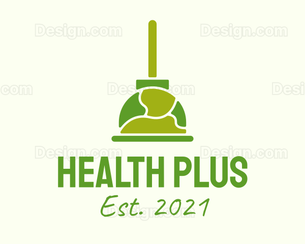 Green Planet Plunger Logo