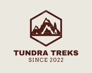 Outdoor Mountain Hiking logo design