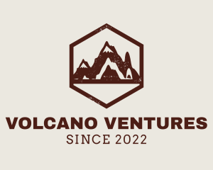 Outdoor Mountain Hiking logo design