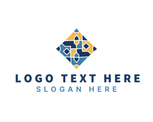 Geometry - Tile Flooring Pattern logo design