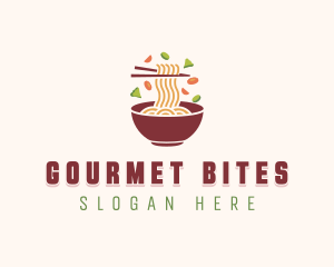 Gourmet Ramen Noodles logo design