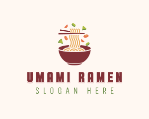 Gourmet Ramen Noodles logo design