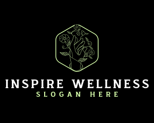 Beauty Florist Wellness logo design