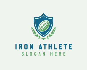 Shield Football Sports logo design