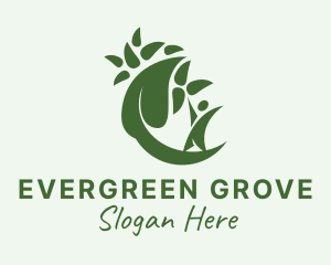 Vegan Leaf Organics logo design