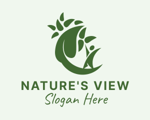 Vegan Leaf Organics logo design