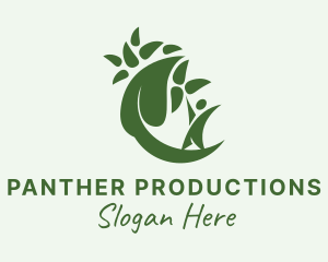 Vegan Leaf Organics logo design