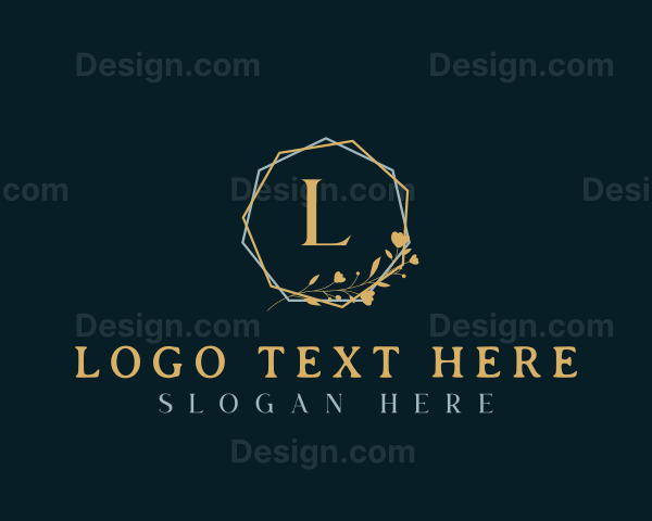 Elegant Floral Lifestyle Brand Logo