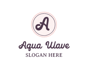 Wave Wellness Spa Salon  logo design