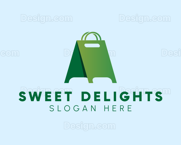 Shopping Bag Standee Logo