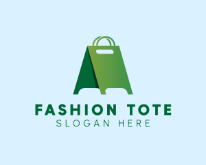 Shopping Bag Standee logo design