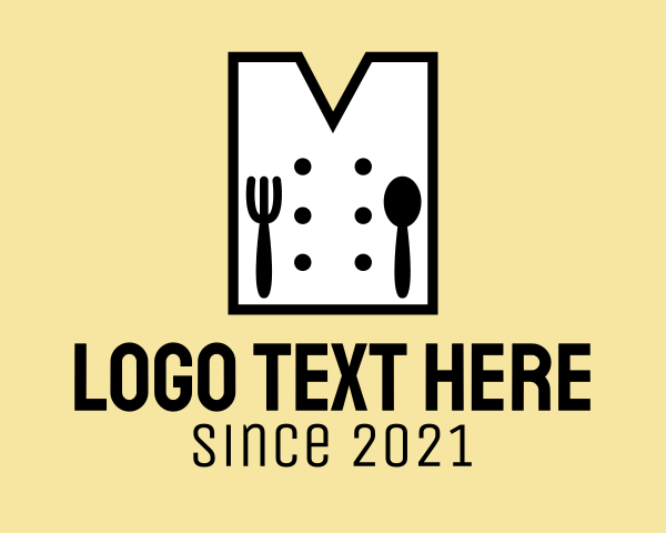 Food Vlogger logo example 3