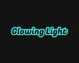 Gaming Technology Glow logo design