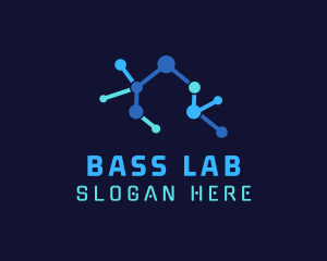 Genetics Science Laboratory logo design