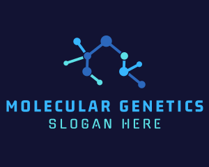 Genetics Science Laboratory logo design