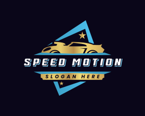 Vehicle Car Racing logo design