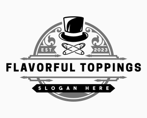 Top Hat Fashion Tailor logo design