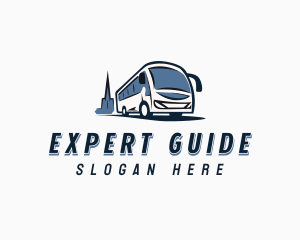 Transport Shuttle Bus logo design