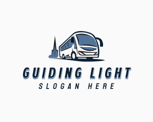 Transport Shuttle Bus logo design