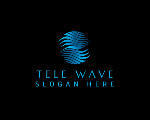 Water Wellness Wave logo design