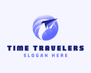 Global Plane Travel logo design