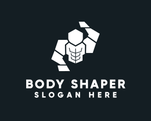 Personal Trainer Muscle  logo design