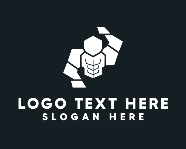 Personal Trainer Muscle  logo