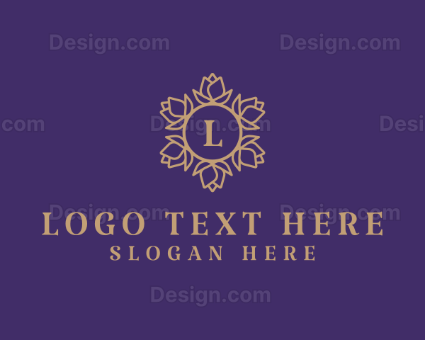 Tulip Flower Crown Logo