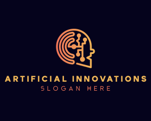 Artificial Intelligence Developer logo design