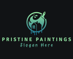 Home Paint Maintenance logo design