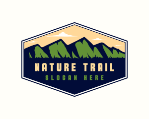 Mountain Trek Trail logo design