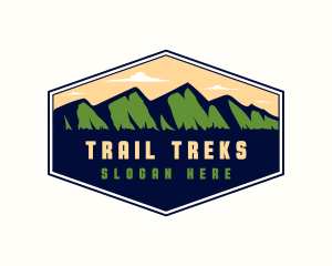 Mountain Trek Trail logo design