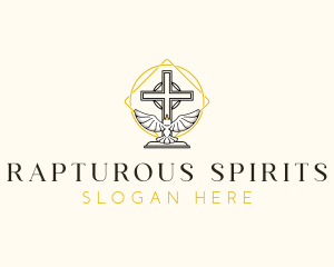 Holy Spirit Cross logo design