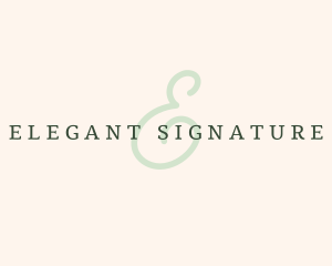 Elegant Stylish Boutique logo design