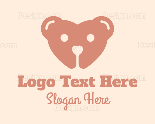 Teddy Bear Heart Logo