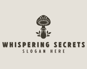 Holistic Mushroom Plant Logo