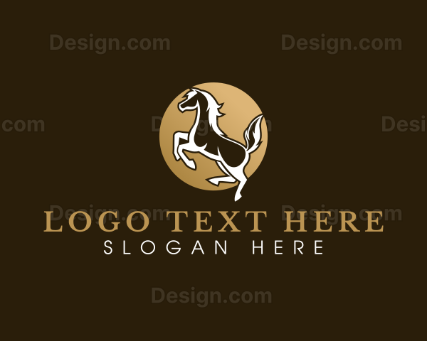 Horse Farm Equine Logo