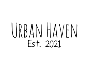 Urban Minimalist Doodle logo design