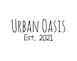 Urban Minimalist Doodle logo design