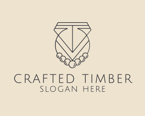 Diamond Jewelry Accessory logo design