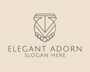 Diamond Jewelry Accessory logo design