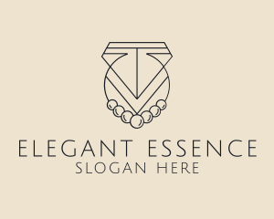 Diamond Jewelry Accessory logo design