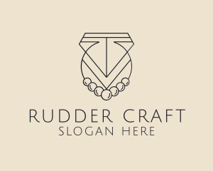 Diamond Jewelry Accessory logo design